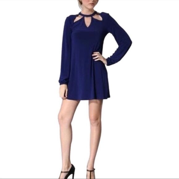 Norma Kamali For Everlast Star-Cutout Mini Dress XS - Picture 1 of 6
